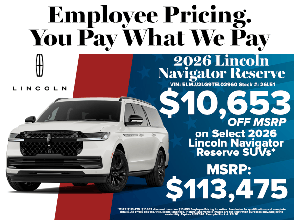 2026 Lincoln Navigator