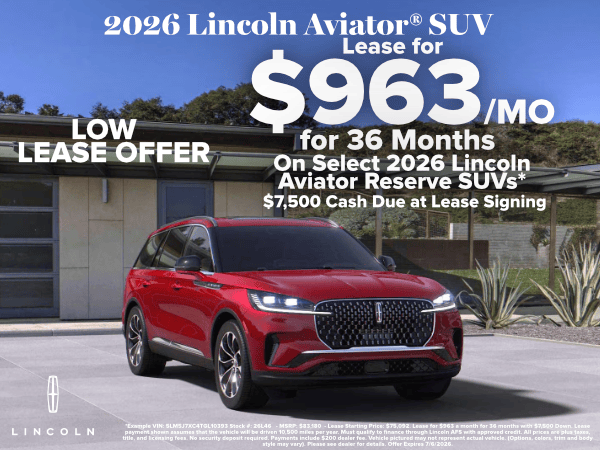 2026 Lincoln Aviator