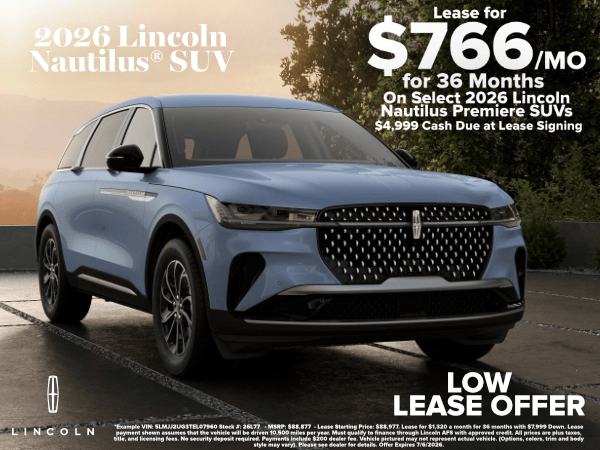 2026 Nautilus Lease